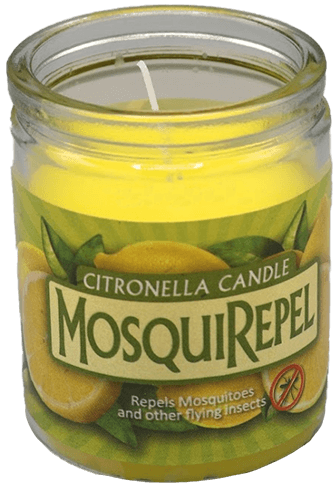 MosquiRepel Ambria Glass Citronella Candle